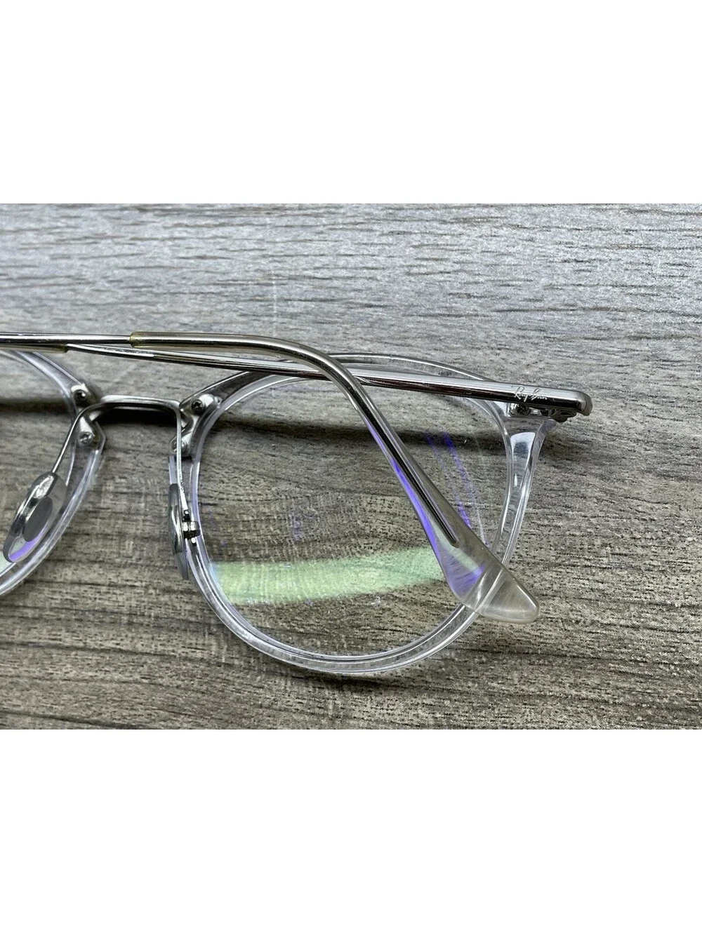 Ray-Ban RB 7140 2001 Eyeglasses Frame Crystal 51-20-150 FRAMES ONLY *See Photos